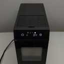 Nugget Ice Maker Countertop, Smart Pebble Ice maker with LCD Panel, 4min Making, 26lbs/24H Crushed Chewable Ice, Pellet ice maker with Timer Status Alert, Self-Cleaning, Chewy Ice for Home Party