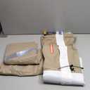 Rain Suit for Women Waterproof Hooded Rain Gear Rain Jacket and Pants 2 Piece Breathable Rain Coat Outdoor (XX-Large, Khaki)