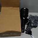 Jenaai 24 Pcs Cheer Team Gifts Bulk Collapsible Stadium Horn Hand Clappers Metal Cowbells Team Cheering Spirit Accessories Noisemakers 24" Vuvuzela Blow Horn for Sporting Events Football Party(Black)