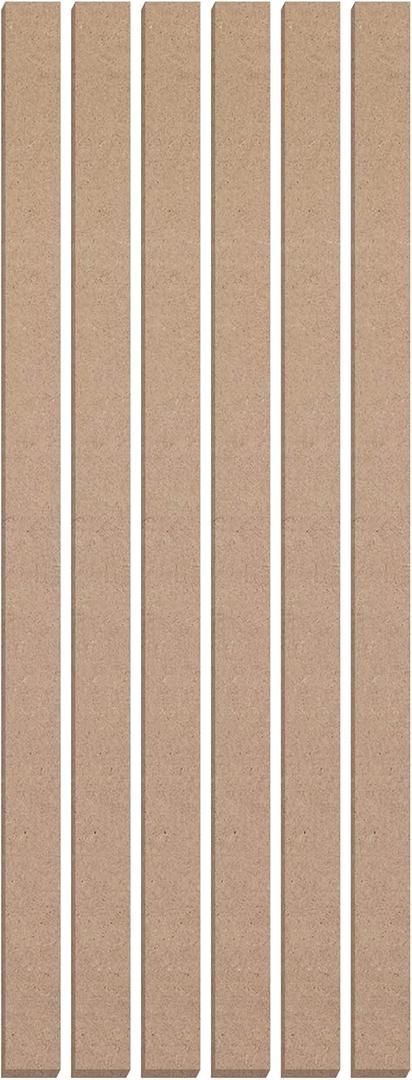 WallPops Narrow Paintable Shaker Wall Panels, WPWP6345 (47.2" x 14.9")