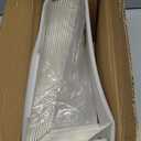 Acrylic Sign Holder 8.5 x 11 (12 Pack) - Plastic Sign holder 8.5 x 11 standing L-Shaped - Vertical Menu Holder Stand, Flyer Display Stand, Table Paper Holder, Plastic Sign Display Stand for Restaurants, Store, Office