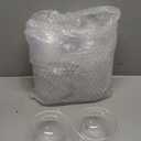 Kingrol 20 Pack 4-Inch Clear Plastic Fillable Ornaments Ball, for Christmas, Wedding, Party, Home Decor