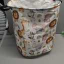 HIYAGON Baby Laundry Hamper Basket Baby Hamper for Nursery Boy and Girl Cute Kids Toys Storage Bin Organizer Animal Room Decor (Animal)