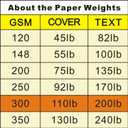 110lb White Cardstock 8.5 x 11 inches,100 Sheets Heavyweight Thick Paper 300 GSM for Arts and Craft, Drawing, DIY Projects