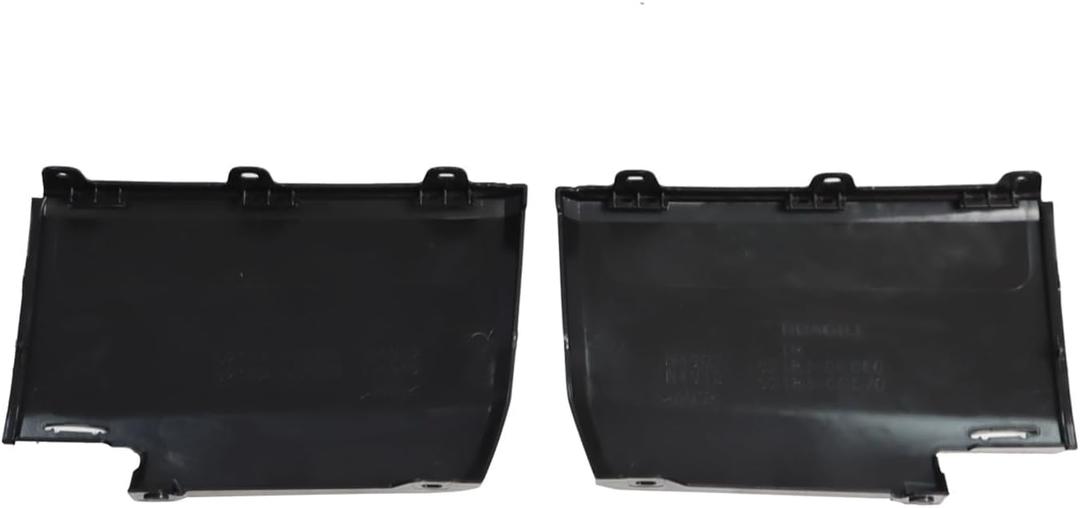 Left and Right Black Rear Bumper Caps Cover Compatible with 2022-2023 Tundra 52181-0C050 52182-0C050