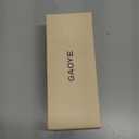 Gaoye +2.5 2-Pack of Reading Glasses - Blue-Light Filter, UV Protection - Readers with Rectangle Frames (Black)