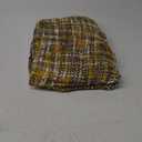 Multi-Color Gold Cable Knitted Throw Blanket for Couch,50"X60" Boho Style Textured Blankets for Home Decor,Super Soft Warm Cozy Chunky Knit Throws with Decorative Tassels for Bed and Sofa