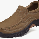 CAMEL CROWN Mens Loafers Slip On Loafer Leather Casual Walking Shoes Comfortable for Work Office Dress Outdoor