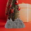 BESTonZON 20PC Mini Rockery Model 2.55 Inch Plastic Landscape Mountain Decor Simulation Garden Accessories Miniature Rocks for Home Office Display
