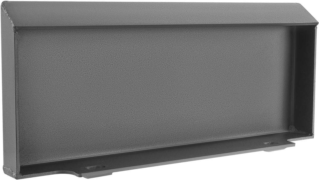 VEVOR 1/4 in Skid Steer Mount Plate, Universal Quick Attach Mount Plate, Easy to Bolt, 1500lbs Load Capacity, Heavy Duty Steel Loader Plates Compatible with Toro Dingo Skid Steers & Tractors