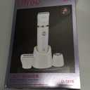 Ufree Bikini Trimmer Electric Razors for Women, Rechargeable Pubic Hair Trimmer Electric Shaver for Legs Body Hair, Bikini Shaver IPX7 Waterproof, White