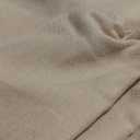 NICETOWN Camel Linen Kitchen Window Curtains Over Sink, Grommet Thick Linen Camel Short Window Treatments Privacy Assured with Light Filtering for Bedroom/Bathroom, W34 x L36, 2 Panels