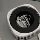 Air Purifiers for Home with High Efficiency Filter Up to 1076 Ft for Pet Hair, Odors, Pollen, Smoke, Compact Air Cleaner with 3 Speeds, Timer, Aroma Quiet 360Intake Filter, White