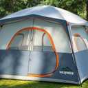 WildFinder Camping Tent 6 Person, Family Tent with Rainfly
Double Layer,Waterproof & Windproof, Portable Easy Setup Tents for Camping, Suitable for Camping & Hiking