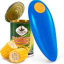 Electric Can OpenerCan Openers For Seniors, Can Opener Electric- Automatic, Simply Press the Button to Open the Can - Automatic, Hands-Free, Smooth Edges, Battery Powered
