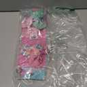 Gabby's Dollhouse Hair Bows - Hair Accessories Gift Set - 7 Pcs 4 Inch Bundle for Girls Different Character on each Hair Clip Kids Bow - Alligator Clip - Ages 3 +