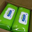 FitRight Personal Cleansing Wipes with Aloe (8x10 inch) | 600 Pieces Moisturizing Body Wipes for Adults Bathing and Incontinence Cleaning | Unscented Cloth Adult Wipes for Elderly Care