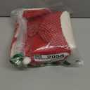 Large Santa Snowman Christmas Stockings, 2 Pack 18 Inch Knitted Claus Christmas Stocking Decorations, Xmas Stocking for Kids Gift, Personalized 3D Pattern Socks, Xmas Tree Fireplace Family Party Decor