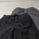 Vulcanodon 2 Pack Mens Plush Warm Pajama Pants, Fluffy Soft Fleece Sleep Pant with Pockets Lounge Pj Bottoms for Men (Large)