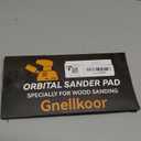Gnellkoor Sander Pad Replacement for Dewalt, 2 Pack 5" 8 Hole Hook and Loop Orbital Sander Metal Pad Compatible with DeWalt DWE6421 6421K DWE6423 6423K DCW210B Random Orbital Sanders (4 Screw Holes)