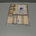 Tress Wellness 350 Wooden Sticks Mixed Pack, 350 Mixed Waxing sticks 4-style-wooden-waxing-sticks