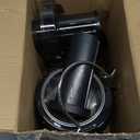 Qcen Juicer Machine, 800W Centrifugal Juicer Extractor with Wide Mouth 3 Feed Chute for Fruit Vegetable, Easy to Clean, Stainless Steel, BPA-free (Black)