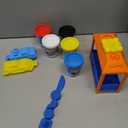 Hot Wheels Softee Dough Build & Smash Play Set, Kids Modeling Dough Playset with Vehicle Molds & Non-Toxic Compound, Ages 3+