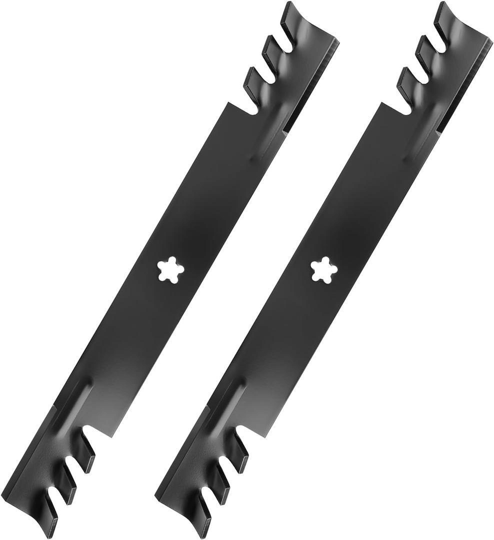 138971 Gator Mulching Blades for 42" Deck, 532138971 Mower Blades Compatible with Craftsman Husqvarna Poulan Lawn Tractor, Replaces 134149, 127843, 138498, 422719, 2 Pack (Gator Mulching - 2 Pack)