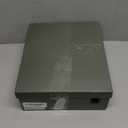 DOBOYG Knee High Boots Women Platform Chunky Block Heel Stretchy Square Toe Tall Patent Leather Long Boots, Size 40