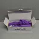 Pedal Resistance Band with Handle,6-Tubes Elastic Pull Rope Fitness Foot Pedal Resistance Bands for Women Girls Bestie Yoga Pilates Exercise Legs Calves Waist Arms Abdomen (purple)