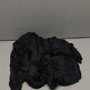 Black Backdrop Curtains for Wedding Parties, 10x10FT Wrinkle Free Photo Backdrop Curtains for Wedding Birthday Party Baby Shower, Fabric Drape with Rod Pockets 5ft x10ft, 2 Panels