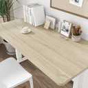 VEELIKE Thick Beige Wood Contact Paper Peel and Stick Countertops Contact Paper Waterproof Wood Wallpaper 24''x354'' Self Adhesive Textured Woodgrain Counter Top Vinyl Wrap for Kitchen Cabinets Table