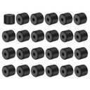 PATIKIL Multi Purpose Rubber Spacer, 24 Pcs 8mm ID x 30 OD x 25mm T Neoprene Round Anti-Vibration Isolation Pads Isolator Rubber Bushings Spacer Washer for HVAC Bolts Car Accessories
