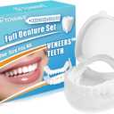 Towave Temporary Veneers Teeth for Women and Men, Temporary Tooth Replacement Kit, Nature and Comfortable