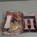 50th Birthday Decorations for Women, 33pcs 50th Birthday Crown and Sash, Black Rose Gold Happy 50th Birthday Banner Balloons Backdrop Hanging Swirls Paper Fans, 50 Years Old Birthday Decorations Kit