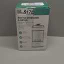 Bottle Sterilizer and Dryer, Compact Electric Steam Baby Bottle Sterilizer (Esterilizador de Biberones), Bottle Sanitizer for Baby Bottles, Pacifiers, Pump Parts Blue