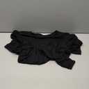 Tankaneo Womens Oversized T-Shirts Cropped Summer Casual Short Sleeve Loose Fit Tee Tops (Small, Black)