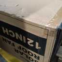 Hon&Guan Solar Attic Fan with Thermostat, 40 Watt Solar Roof Vent Fan, 12", 2000 CFM, Cools up to 2500 Sq.Ft, 2 Modes