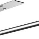 VAEHOLD Self Adhesive Paper Towel Holder Under Cabinet Mount, Wall Mounted Paper Towel Roll Holder for Kitchen, Bathroom, Cabinet, Wall - SUS304 Stainless Steel (Silver)