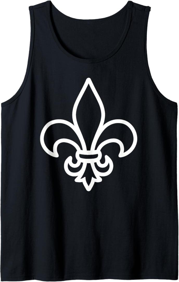Fleur de Lis Tank Top, L