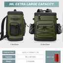 Large 52cans Cooler Backpack, Insulated, Waterproof, Leak Proof, 30L Large Capacity