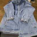 Light Blue Jean Jacket, Size Medium 