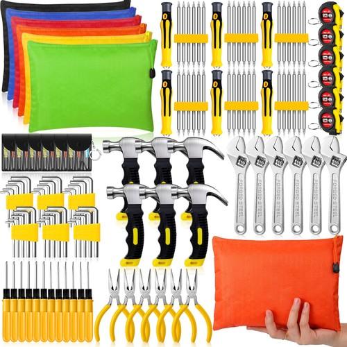 114 Pcs Christmas Mini Operation Tool Kit Emergency Compact Tool Set with Bag