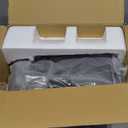 EanOruus 3-in-1 Masticating Juicer, Perfect for Juice, Nut Milk & Sorbet, Slow Cold Press with 6.5" Extra Wide Feed Chute, 100oz Large Capacity, Premium Gray