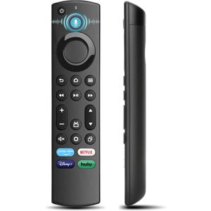 Replacement for Amazon Fire TV Alexa Voice Remote, Universal TV Remote Compatible with Insignia, Toshiba, Amazon Fire Smart TV