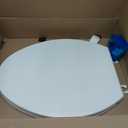 Kohler K24495-A-96 Border Elongated Closed-Front Toilet Seat with Soft Close and Quick Release Biscuit