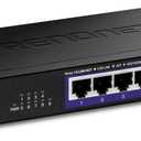 TRENDnet 9-Port Multi-Gig Switch, TEG-S591, 8 x 2.5G RJ-45 Ports, 1 x 10G RJ-45 Port, 60Gbps Switching Capacity, Ethernet Splitter, NDAA & TAA Compliant, Lifetime Protection, Black