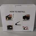 NVGSN Shoe Slots Organizer 20 Pack - Shoe Stackers, Space Savers 50%, 4 Levels Adjustable, Double Layer Holders for Closet, White