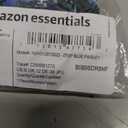 Amazon Essentials Women's High Waist High Leg Bikini Bottom, Deep Blue Paisley, Small