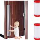 Door Pinch Guard Baby Proofing, Door Hinge Cover, Door Protector for Kids Finger Safety, Door Finger Pinch Guards Heavy Duty, Door jam Shield,JuneSisters 2